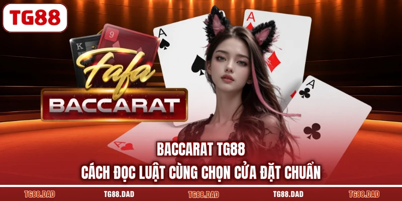 Baccarat TG88 Cách Đọc Luật Cùng Chọn Cửa Đặt Chuẩn