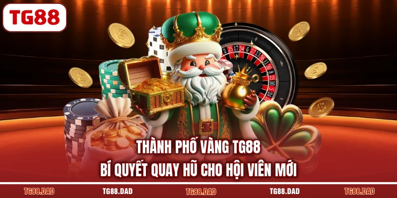 Thành Phố Vàng TG88 Bí Quyết Quay Hũ Cho Hội Viên Mới